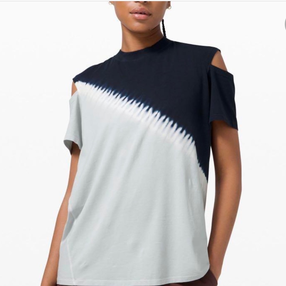 NWT LA All Yours Cut-Out Short Sleeve Shirt Lululemon